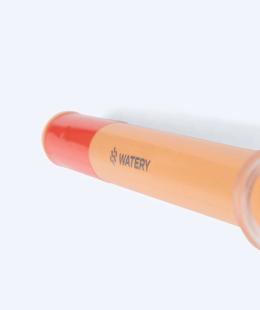 Watery snorkel for kids (4-10) - Wyre - Orange/blue - Image 5