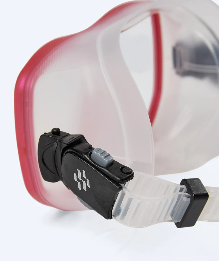 Watery snorkel set for adults (from 15 years) - Coast/Skipper - Red/black - Image 5