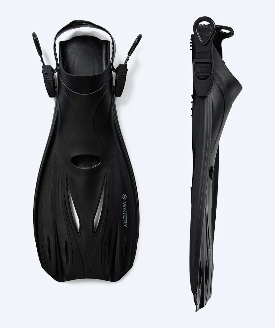 Watery snorkel set for adults (from 15 years) - Fraser/Coast/Delmere - Dark blue/black - Image 14