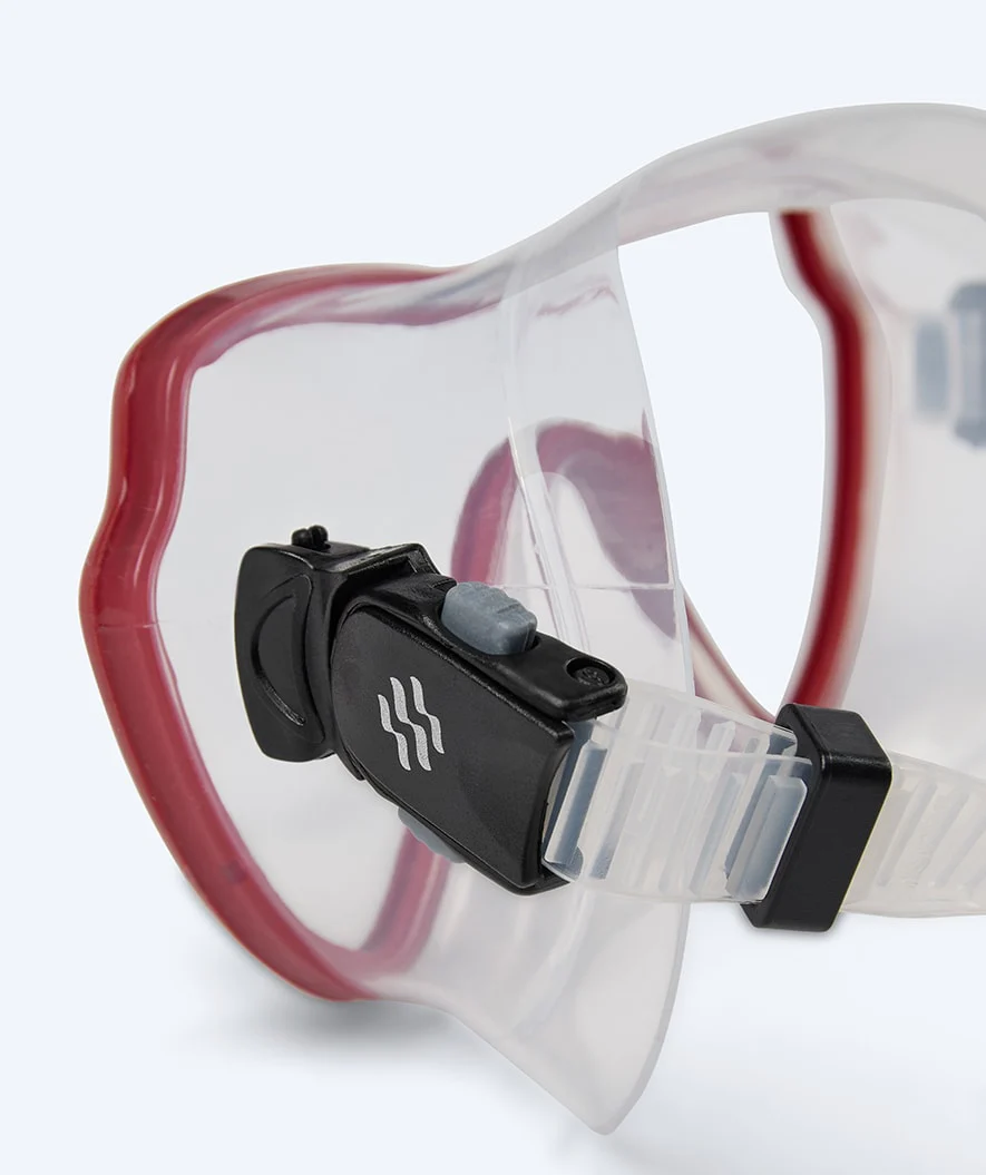 Watery snorkel set for adults (from 15 years) - Fraser/Coast/Delmere - Red/black - Image 6