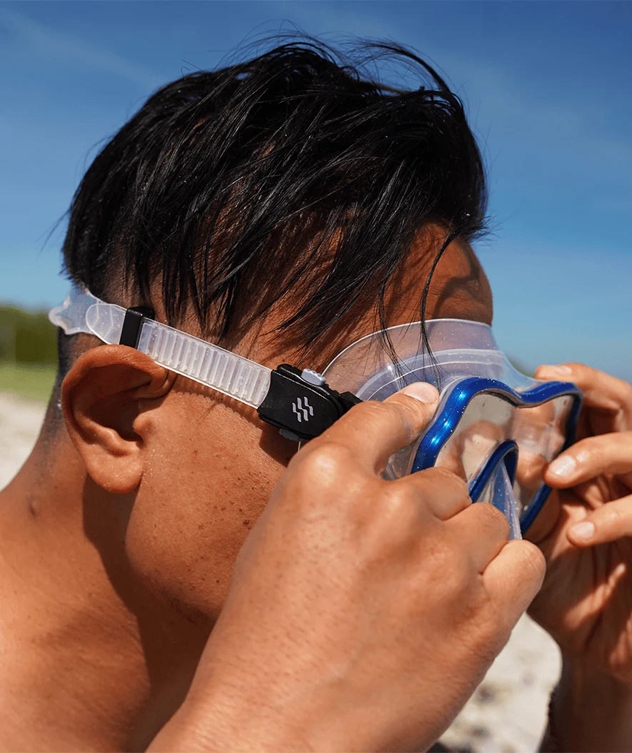 Watery snorkel set for adults (from 15 years) - Fraser/Itzel/Delmere - Black - Image 4