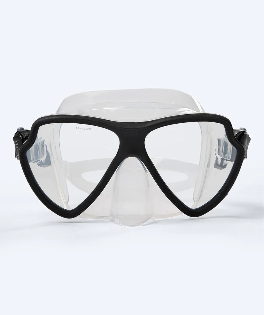 Watery snorkel set for adults (from 15 years) - Itzel/Rilian - Black - Image 2