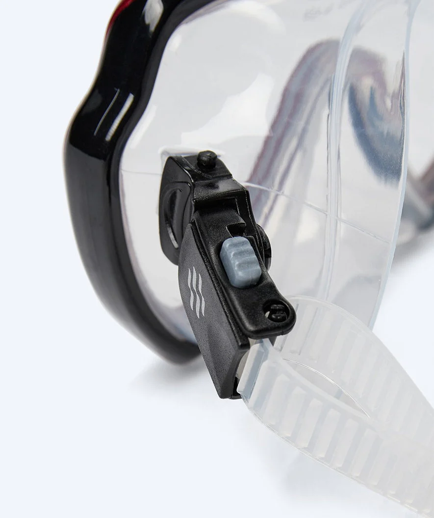 Watery snorkel set for adults (from 15 years) - Nebula/Breeve - Black/red - Image 7