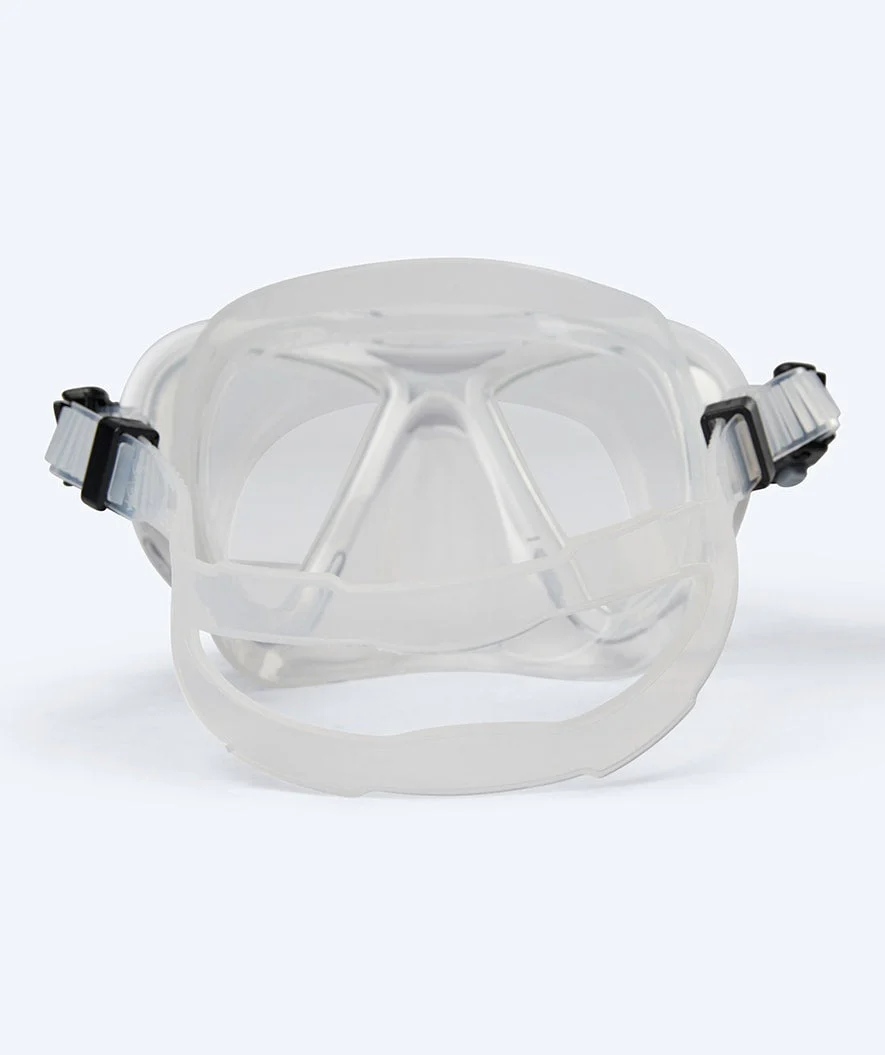 Watery snorkel set for adults (from 15 years) - Rudder Camo/Itzel/Delmere - Clear/black - Image 4