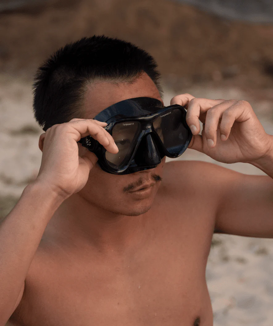 Watery snorkel set for adults - Pike/Hudson - Black - Image 9