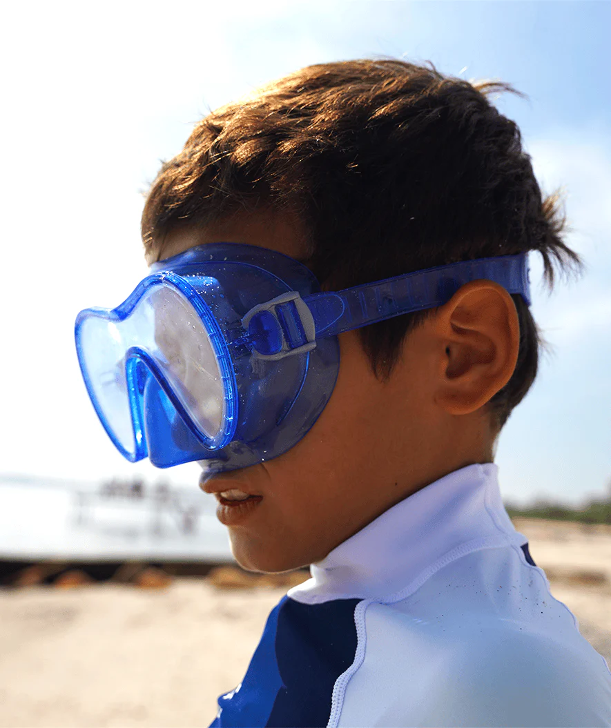 Watery snorkel set for junior (8-15) - Jubal/Rilian - Purple/black - Image 3
