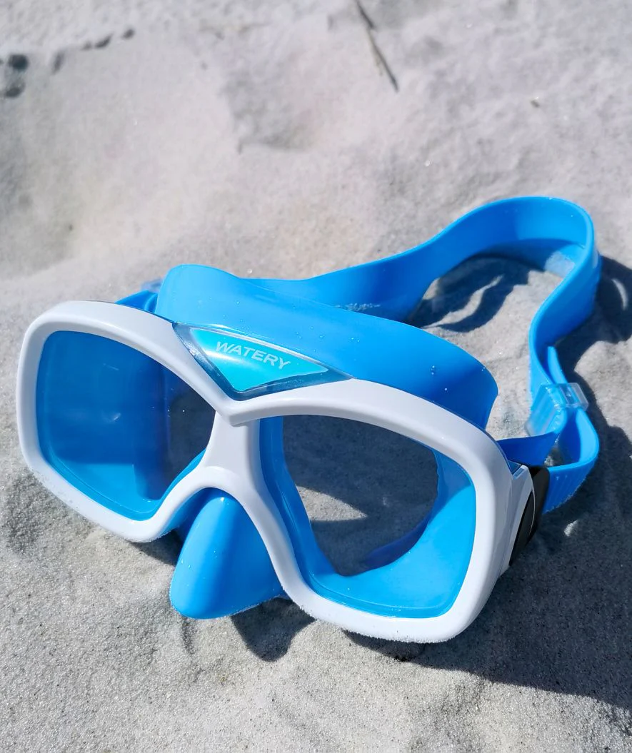 Watery snorkel set for junior (8-15) - Misu/Fleetwood - Blue/blue - Image 3