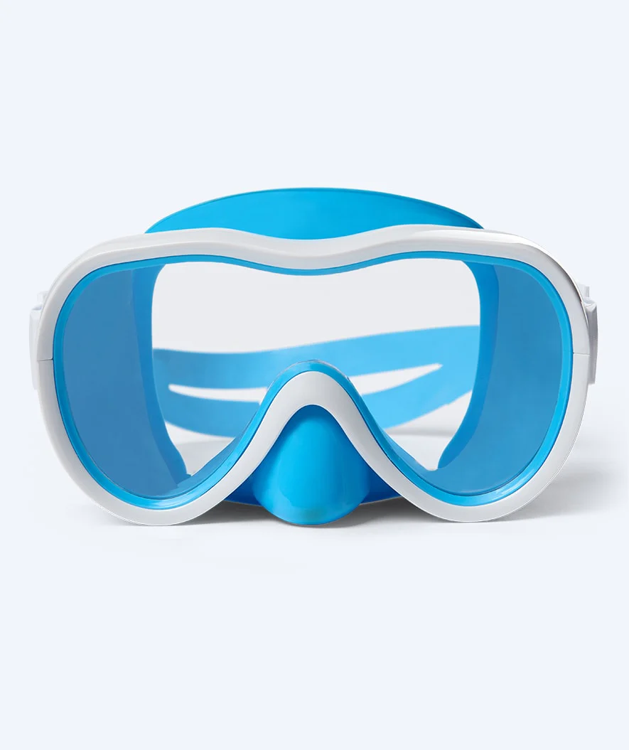 Watery snorkel set for junior (8-15) - Odine/Rilian - Blue/black - Image 2