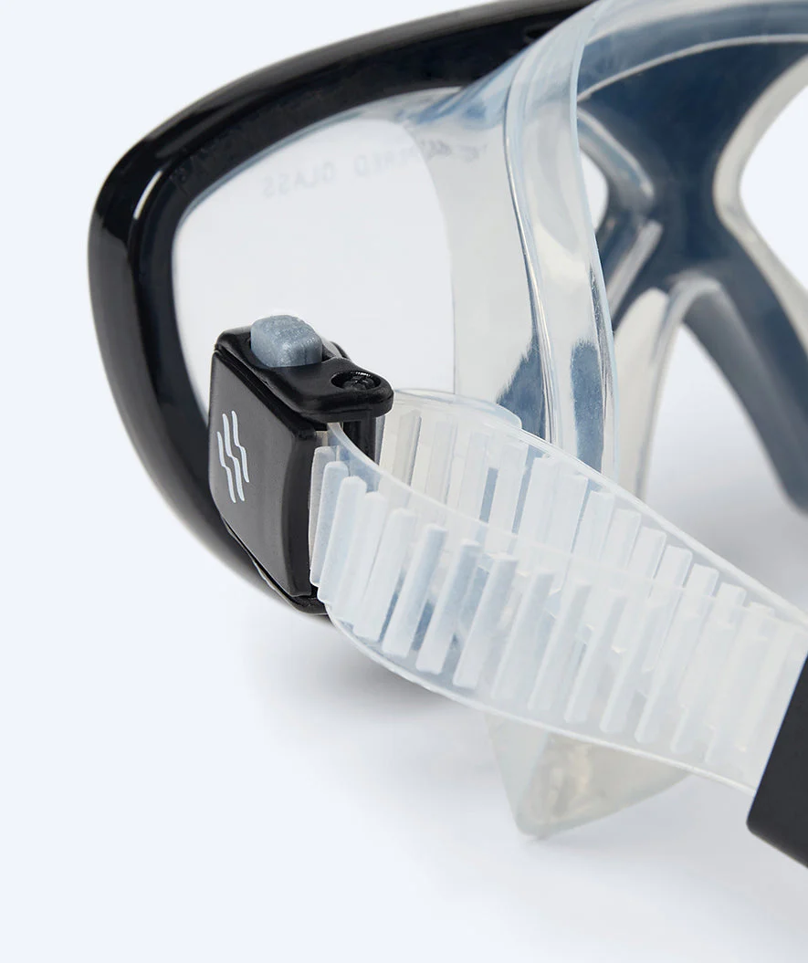Watery snorkel set for junior (8-15) - Ohio/Rilian - Black/black - Image 7