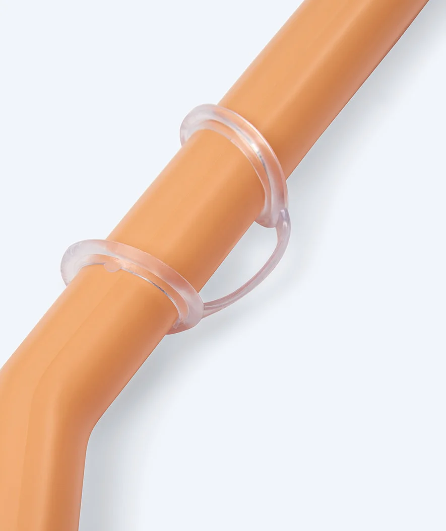 Watery snorkel set for junior (8-15) - Wyre/Bimasha - Orange/blue - Image 12