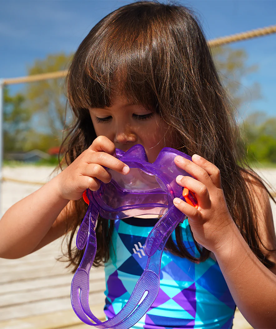 Watery snorkel set for kids (4-10) - Winslet/Bimasha - Purple/light pink - Image 11