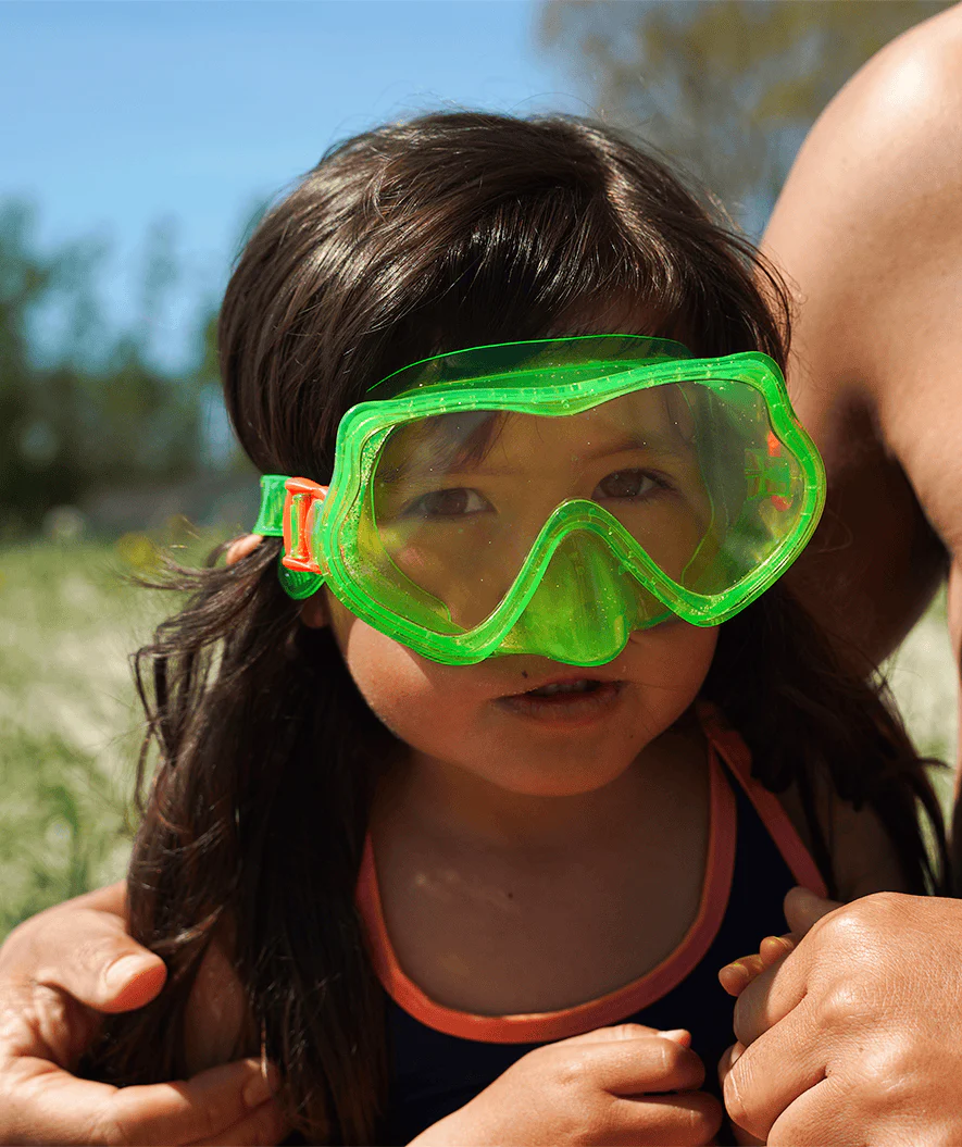 Watery snorkel set for kids (4-10) - Winslet/Fleetwood - Green/blue - Image 8