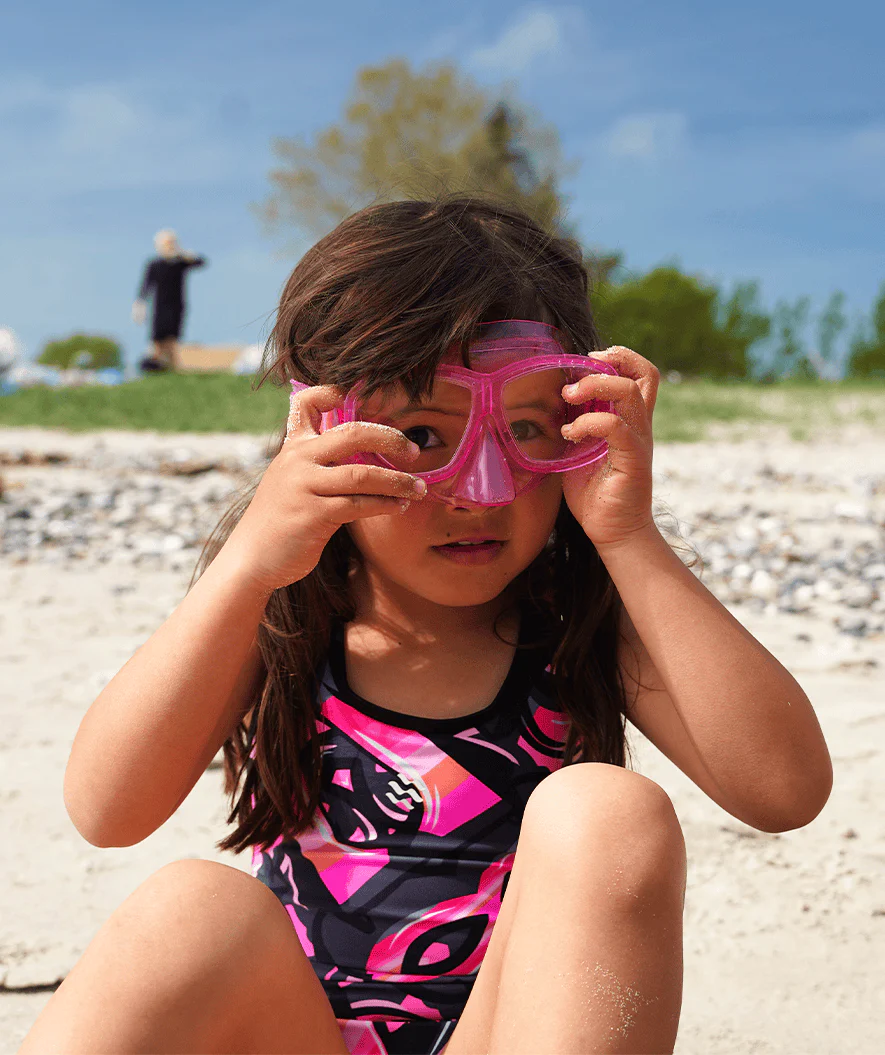 Watery snorkel set for kids (4-10) - Wyre/Bimasha - Light pink/light pink - Image 3