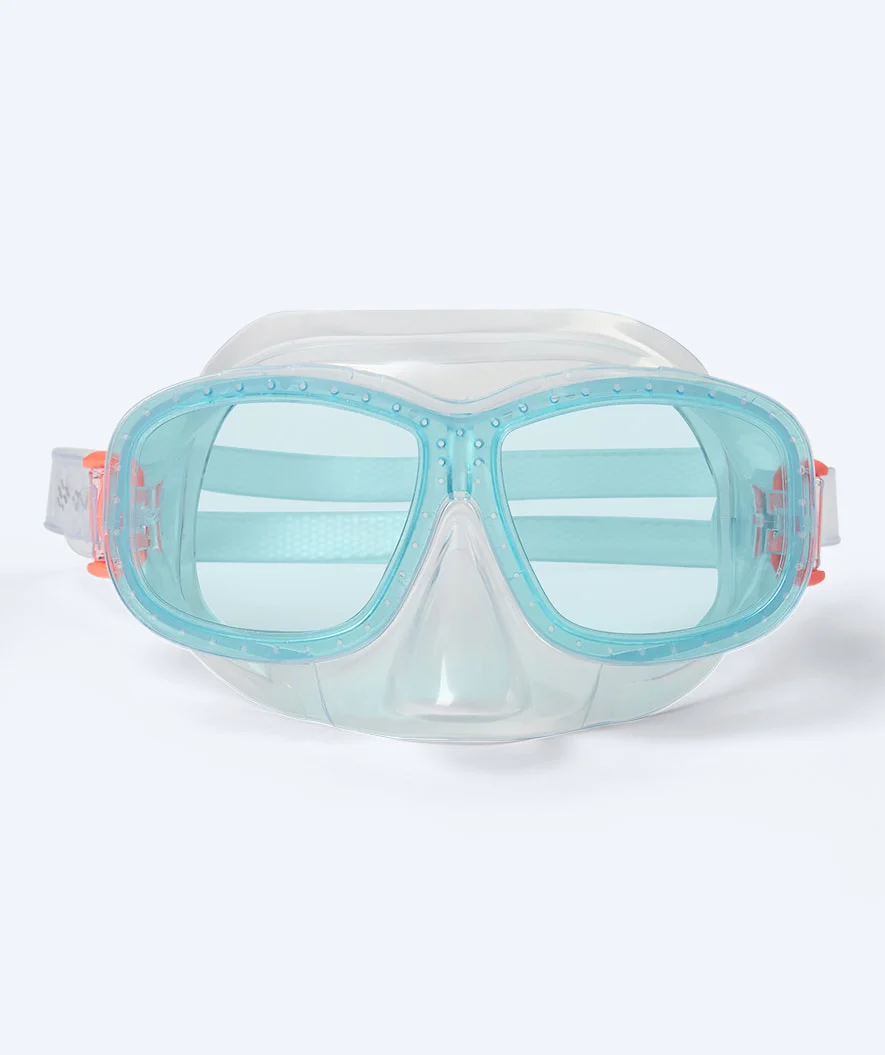 Watery snorkel set for kids (4-10) - Wyre/Fleetwood - White/blue - Image 2