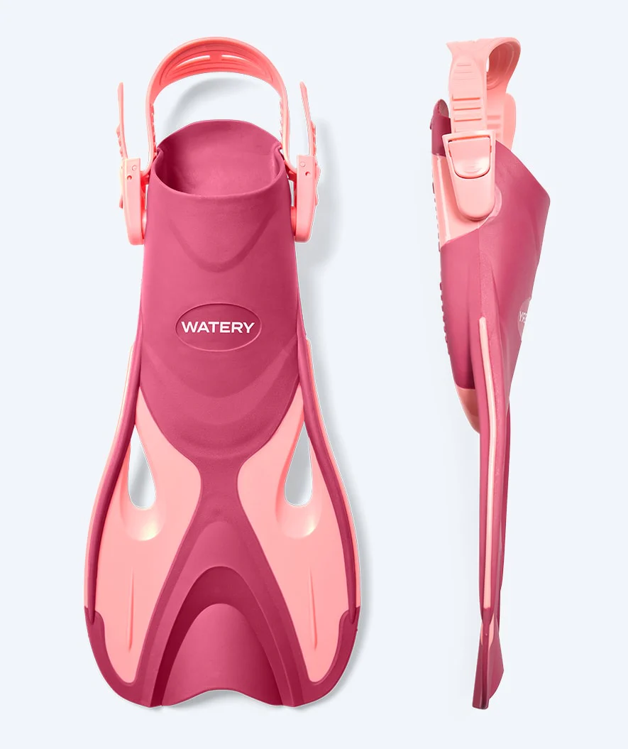 Watery snorkel set for kids - Fisher/Pearl - Pink/black - Image 6
