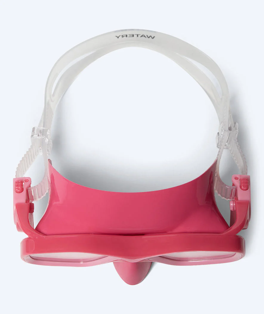 Watery Combo snorkel set for kids (4-10) - Tropical - Pink - Image 4