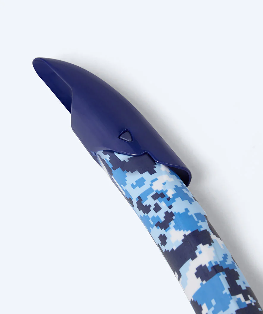 Watery snorkel set for adults - Isle/Rudder Camo - Dark blue - Image 8