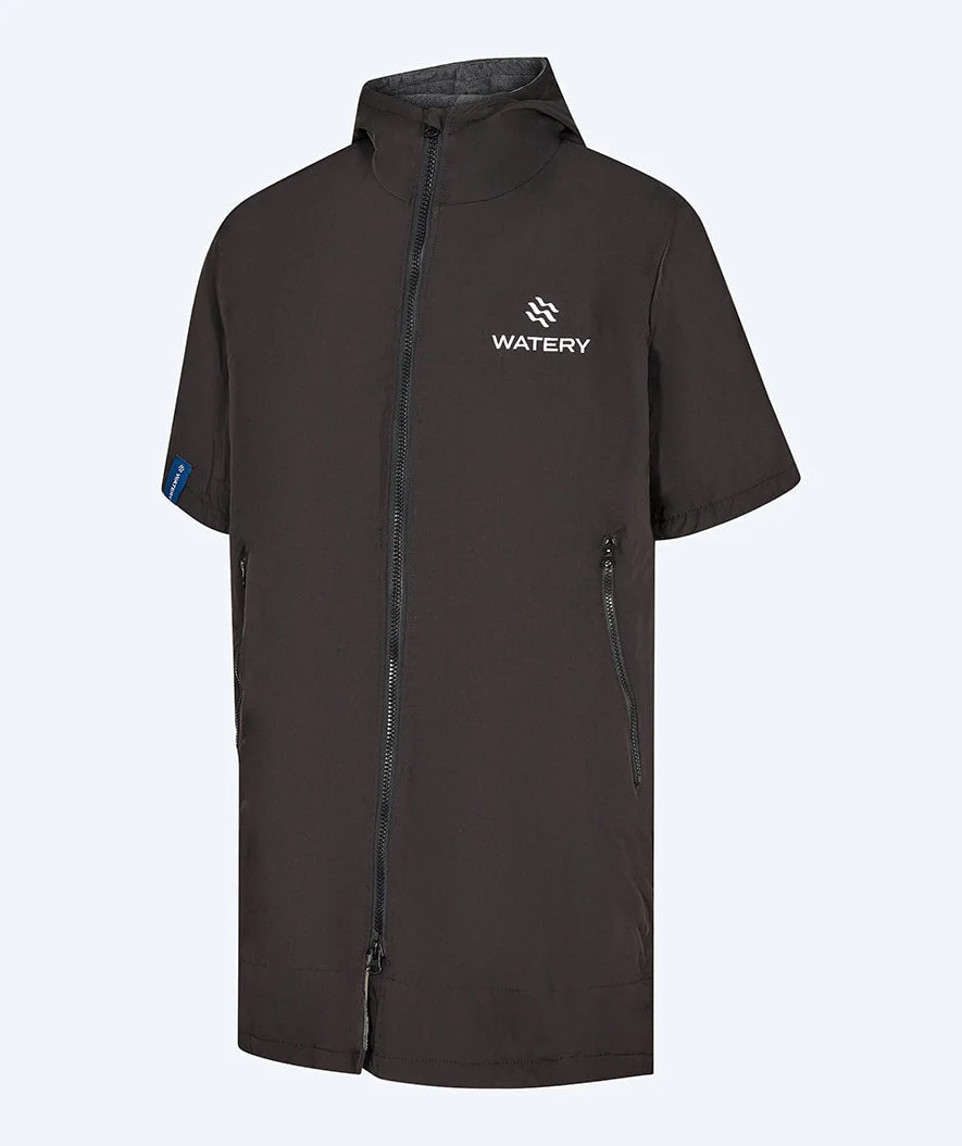 Watery surf poncho - Waterproof - Black