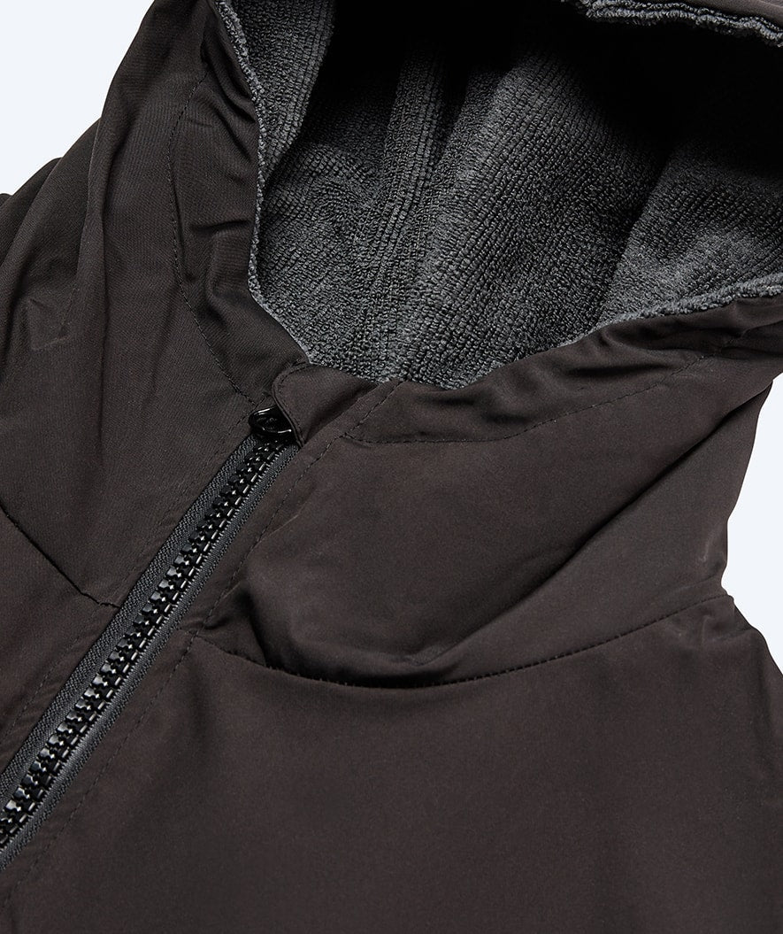 Watery surf poncho - Waterproof - Black - Image 5