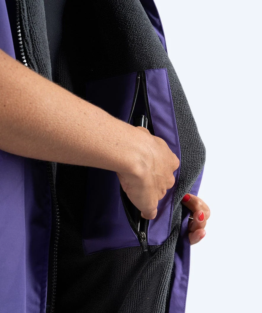 Watery surf poncho - Waterproof - Purple - Image 14