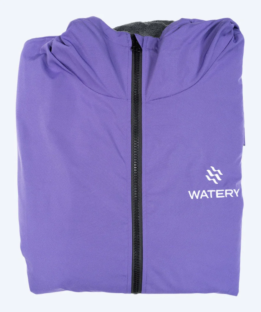 Watery surf poncho - Waterproof - Purple - Image 24