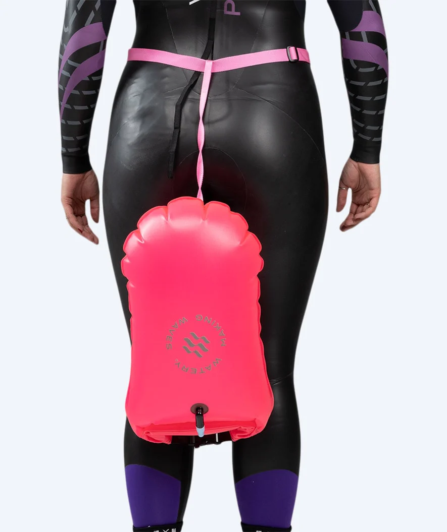 Watery swim buoy - PVC 28L - Pink - Image 5