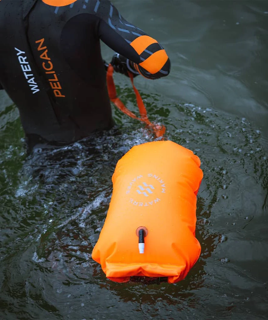 Watery swim buoy - PVC 28L - Pink - Image 7