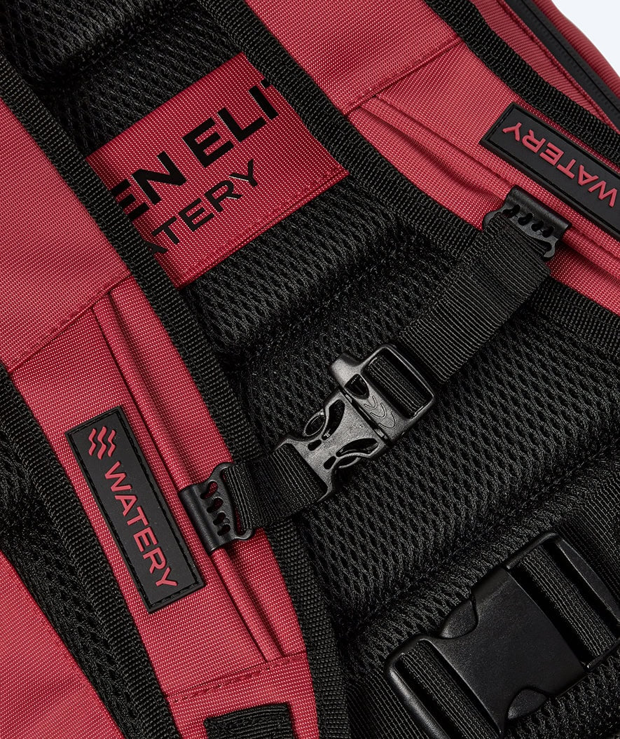 Watery swim bag - Oxygen Elite 45L - Dark red - Image 10