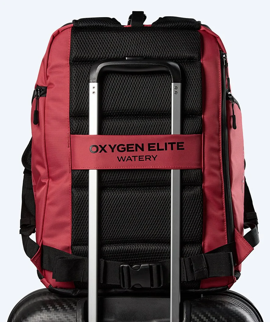 Watery swim bag - Oxygen Elite 45L - Dark red - Image 18
