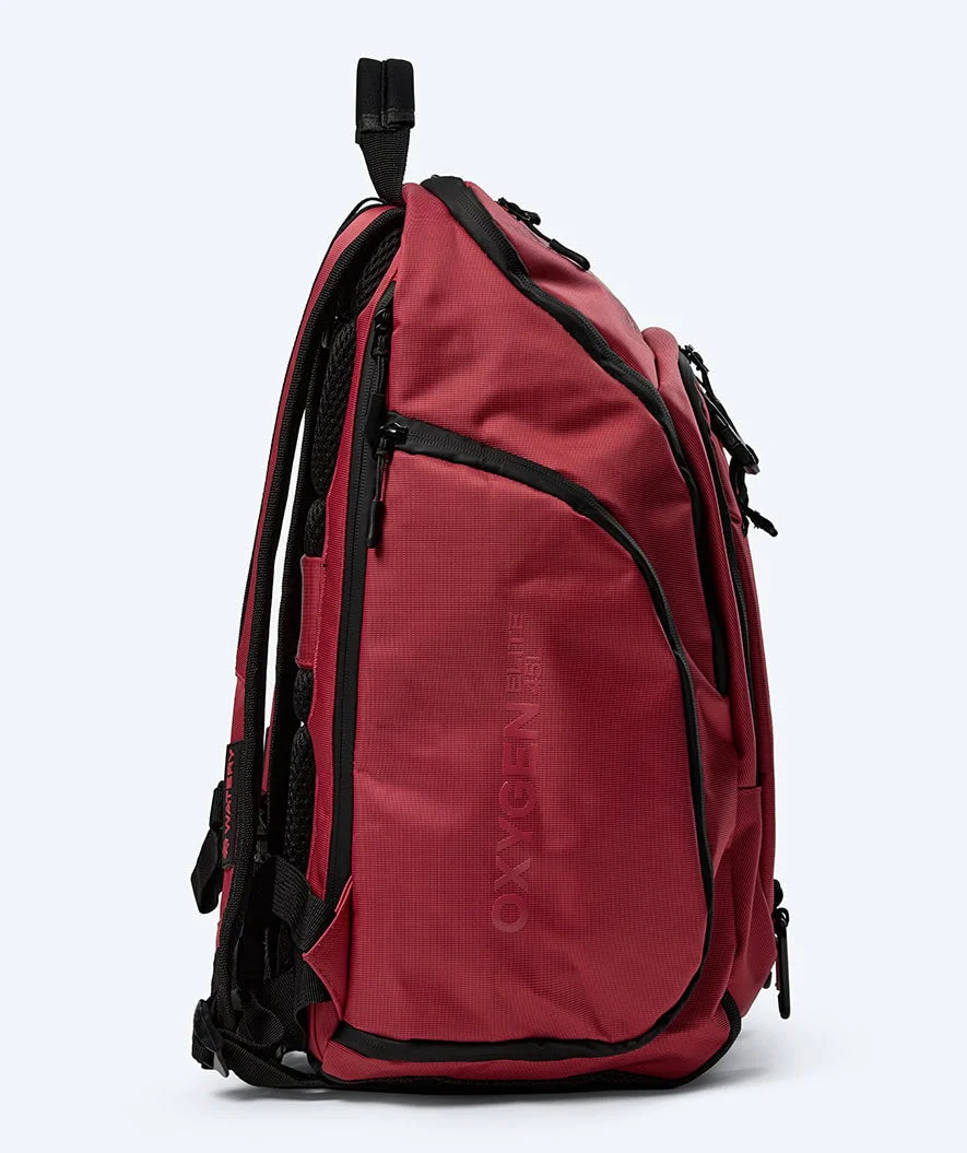 Watery swim bag - Oxygen Elite 45L - Dark red - Image 3