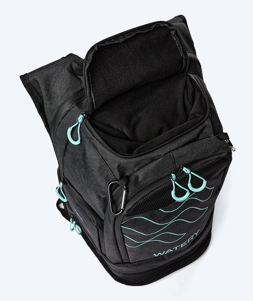 Watery swim bag - Viper Elite 45L - Black/light blue - Image 13