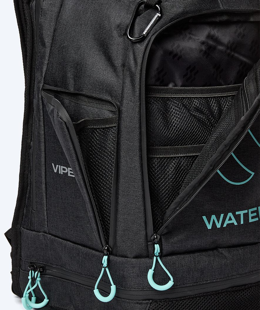 Watery swim bag - Viper Elite 45L - Black/light blue - Image 16