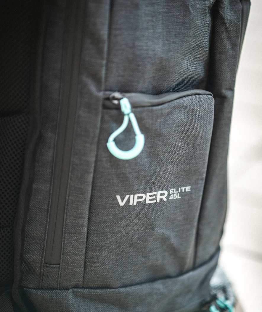 Watery swim bag - Viper Elite 45L - Black/light blue - Image 19