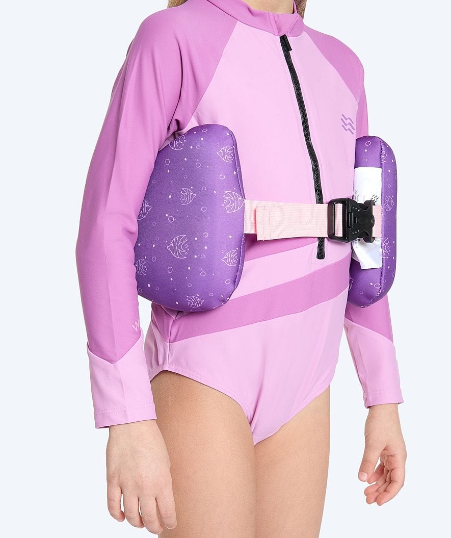 Watery swimming belt for kids (15-60 kg) - Romney - Atlantic Purple - Image 2