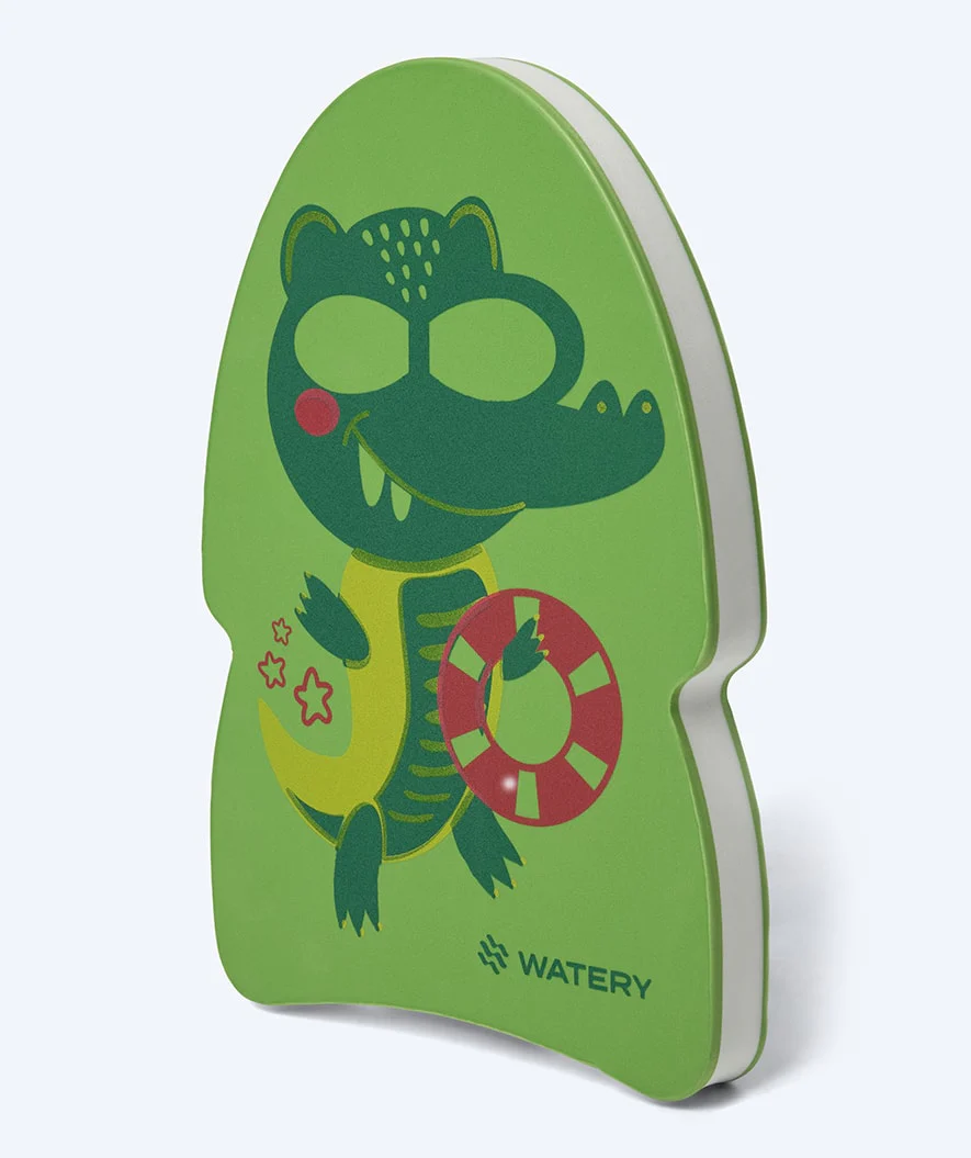 Watery kickboard for kids - Pebbles - Green