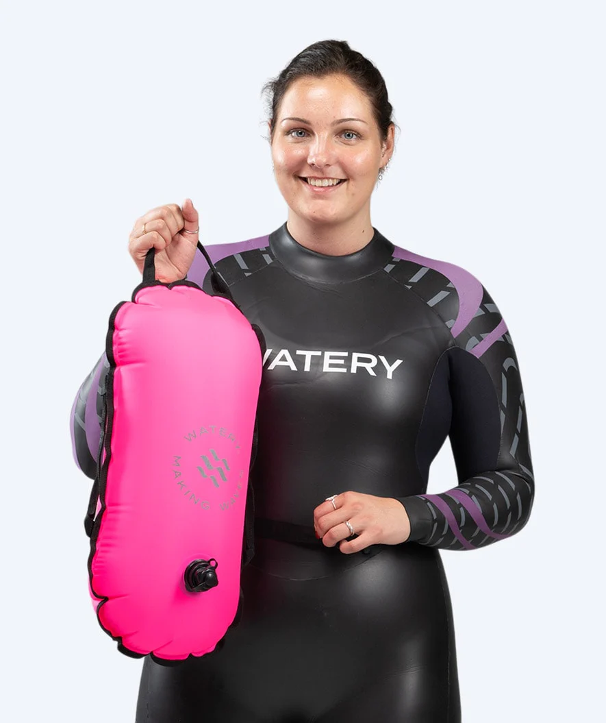 Watery swim buoy - Carry Straps 28L - Pink - Image 9