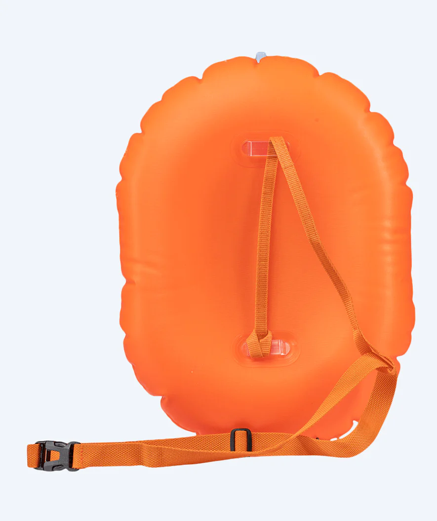 Watery swim buoy for swimming - Donut - Orange - Image 2