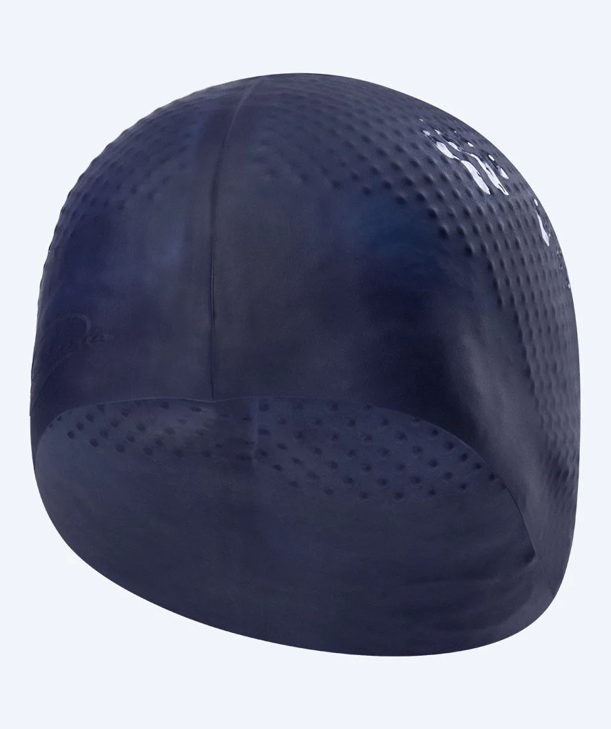 Watery swimming cap with bumps - Avisa Bud - Dark blue - Image 2