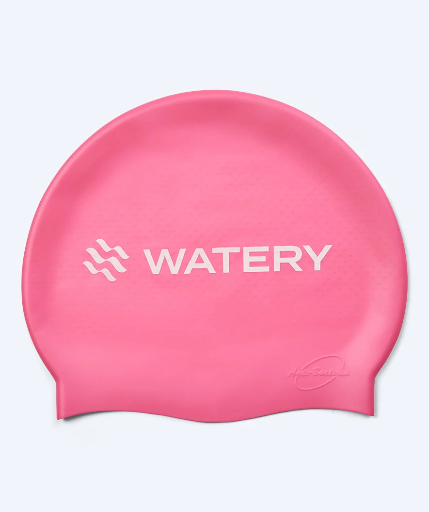 Watery swimming cap with bumps - Avisa Bud - Light pink