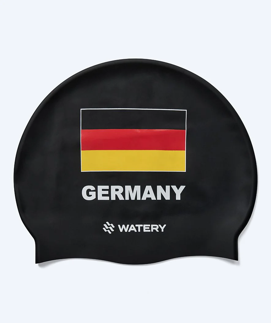 Watery swimming cap - Germany - Black