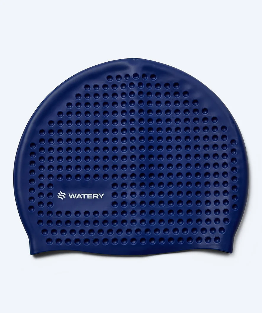 Watery swimming cap - Larunda Bubble - Dark blue