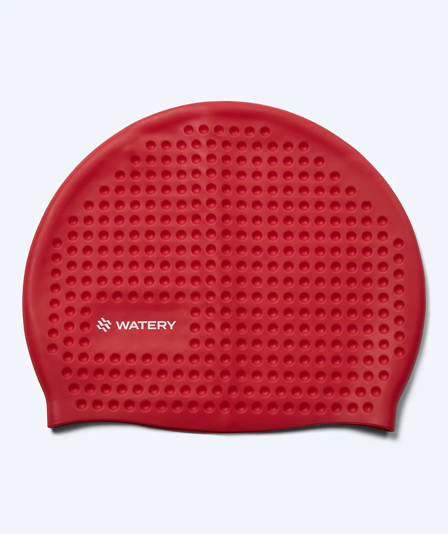 Watery swimming cap - Larunda Bubble - Red