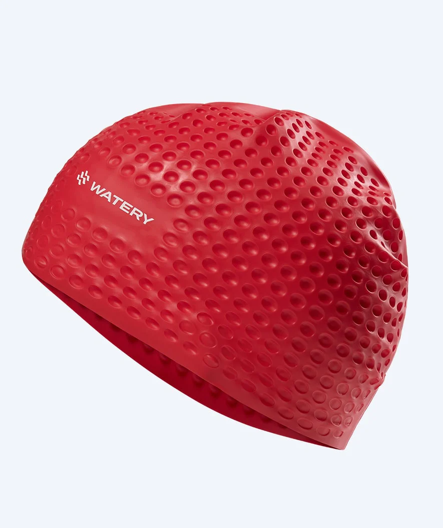 Watery swimming cap - Larunda Bubble - Red - Image 2