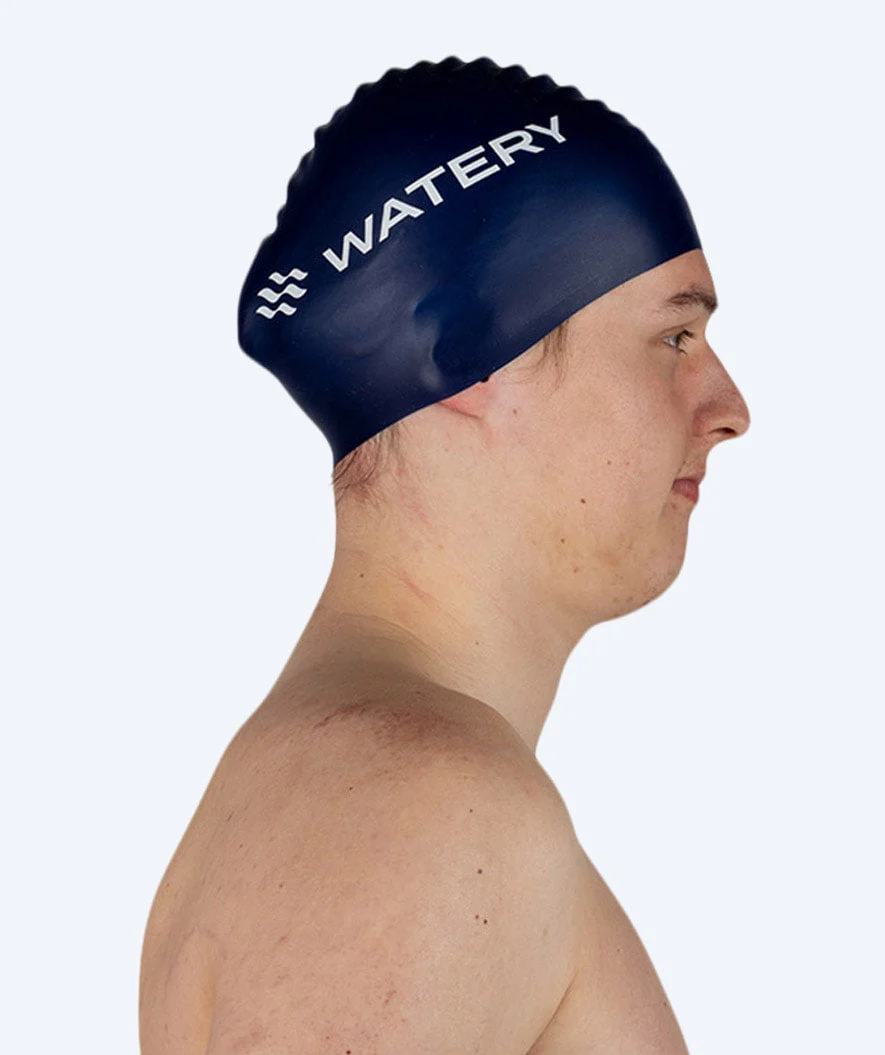 Watery swimming cap (from 10 years) - Signature - Dark blue - Image 7
