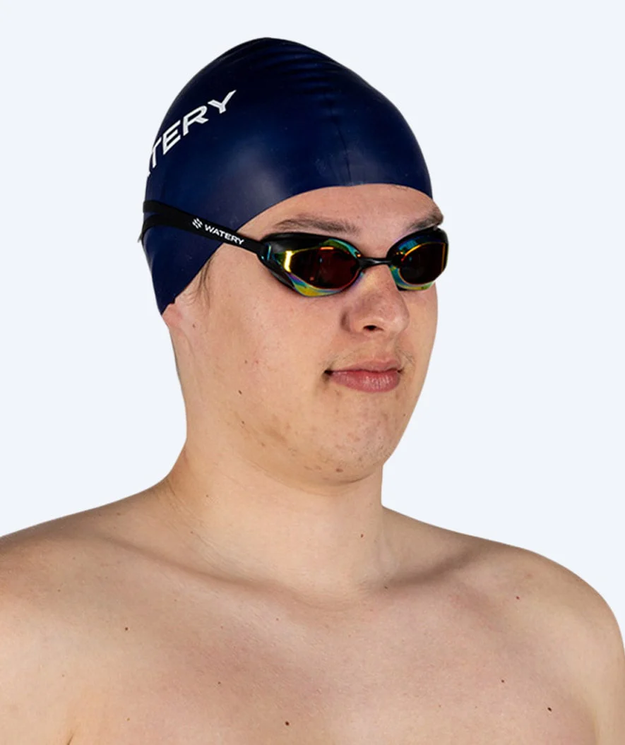 Watery swimming cap (from 10 years) - Signature - Dark blue - Image 8