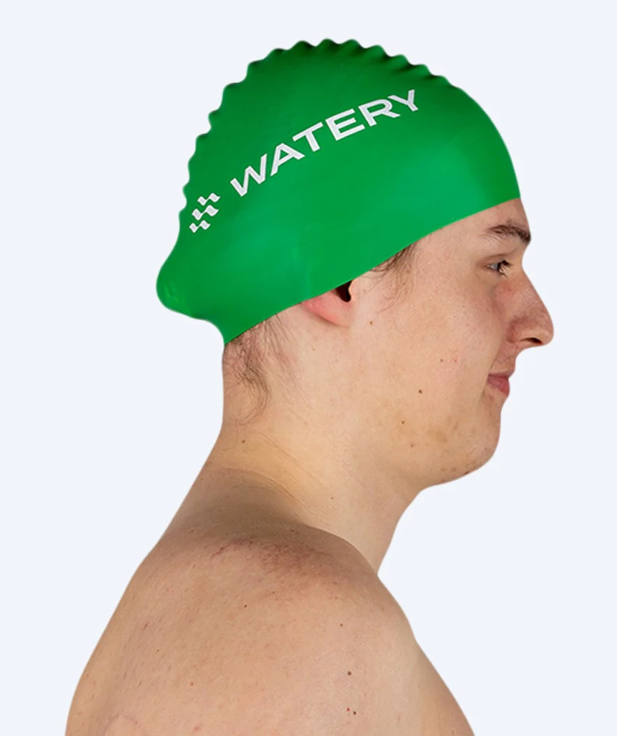 Watery swimming cap (from 10 years) - Signature - Green - Image 7
