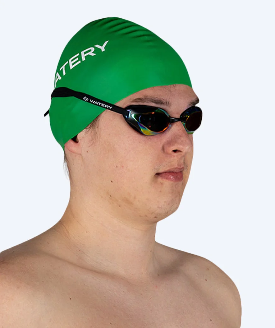Watery swimming cap (from 10 years) - Signature - Green - Image 8