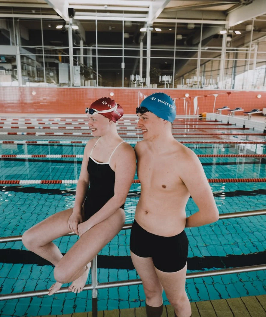 Watery swimming cap (from 10 years) - Signature - Royal Blue - Image 4
