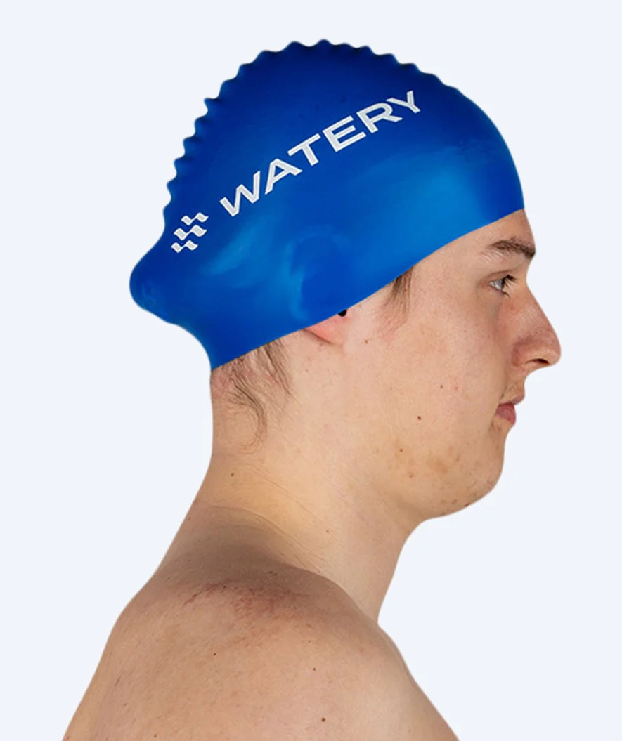 Watery swimming cap (from 10 years) - Signature - Royal Blue - Image 7