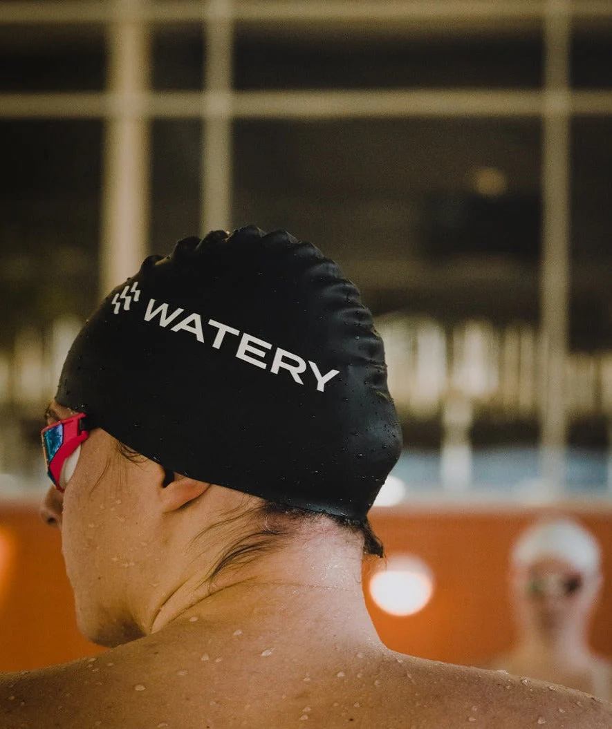 Watery swimming cap (from 10 years) - Signature - White - Image 13